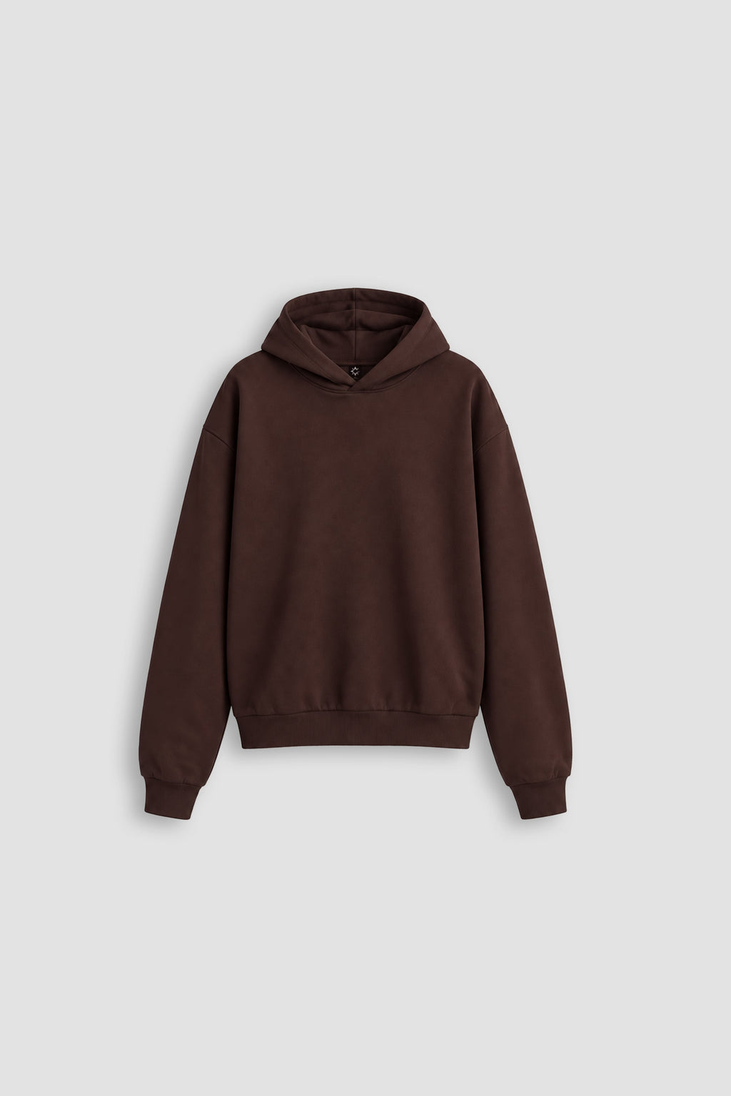 HOODIE OVERSIZE MOCHA FONCÉ