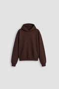 HOODIE OVERSIZE MOCHA FONCÉ