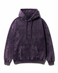 Acid-Washed Heavyweight Oversized Hoodie – Vintage Dark Purple